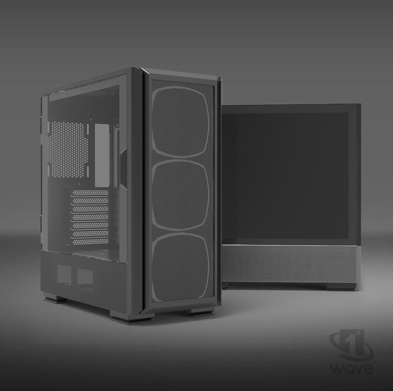 First Wave DataSphere R7 Workstation PC – 3D Design & Animation Edition – AMD Ryzen 7 9800X3D, RTX 5080 16GB Graphics, DDR5 RAM, 2TB SSD (1TB NVMe+1TB SATA), WiFi, W 11 Pro