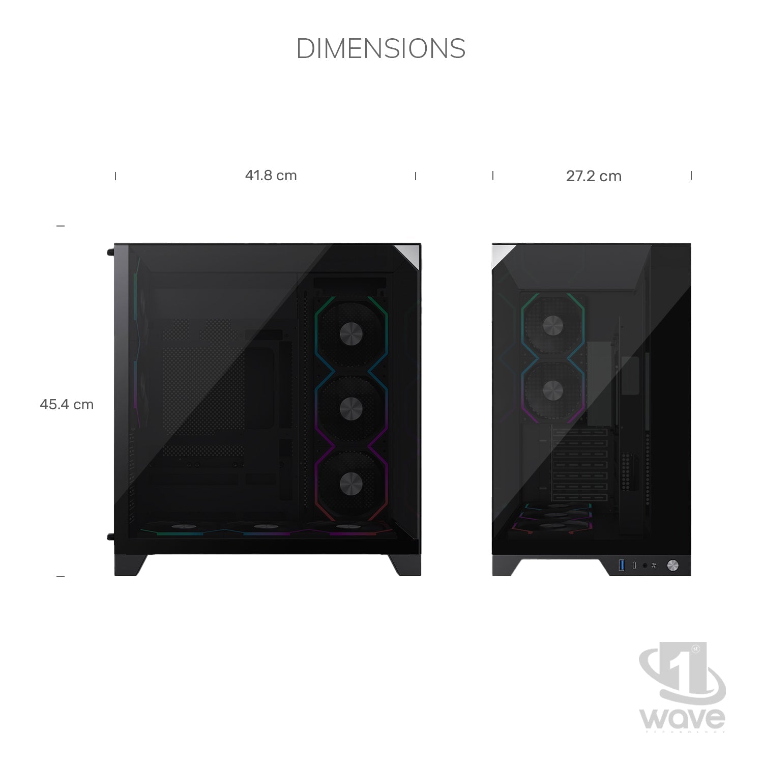 First Wave GlacierFire Gaming PC – Intel Core Ultra 9 - 285K, 16GB RTX 5070 Ti Graphics, DDR5 RGB RAM, 1TB NVMe SSD, WiFi, ARGB Cooling, Windows 11 Pro, 2Y Warranty