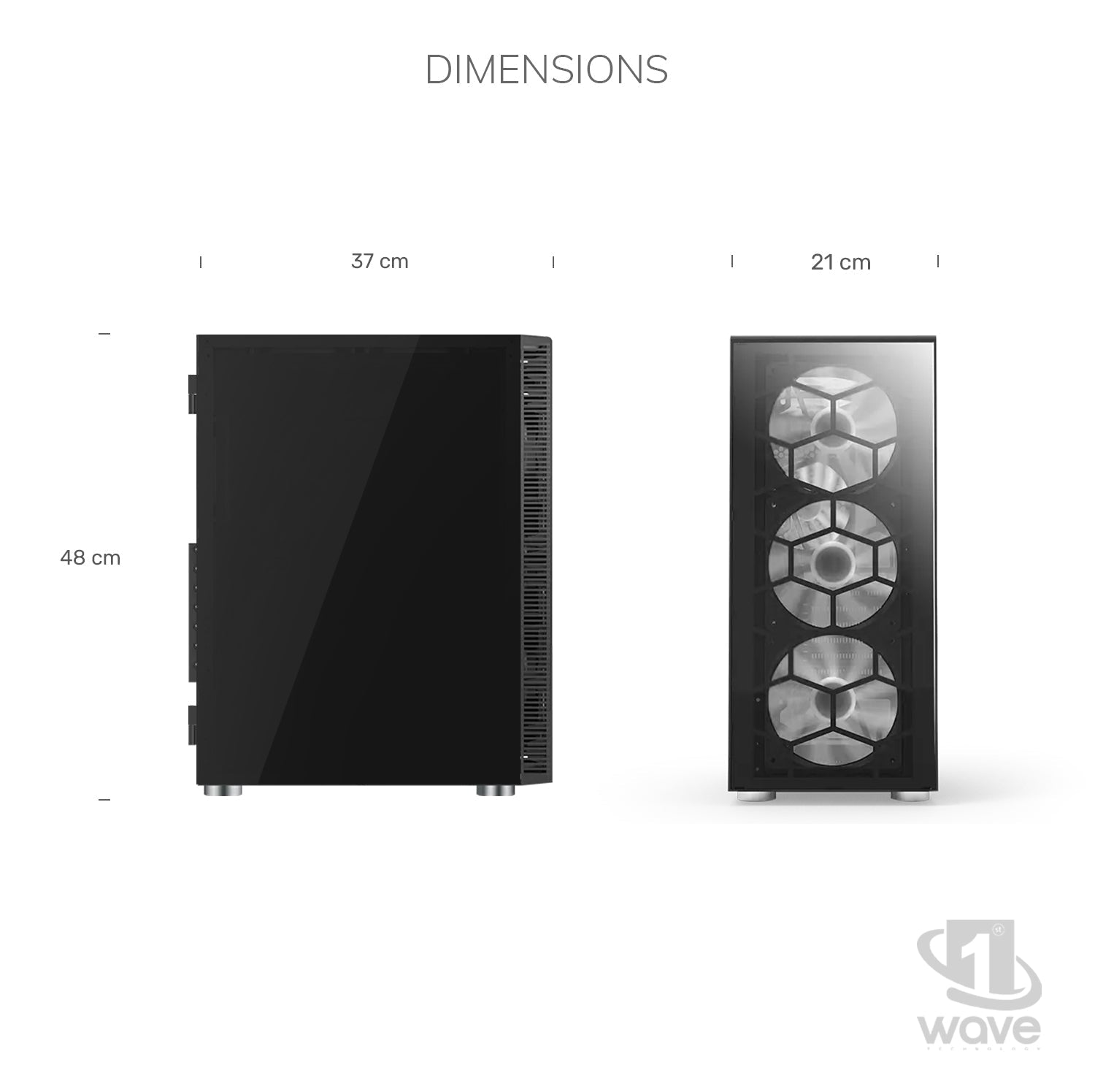 First Wave FusionForce U9 Workstation PC – 3D Design & Animation Edition – Intel® Core™ Ultra 9 285K, RTX 5080 16GB Graphics, DDR5 RAM, 2TB SSD (1TB NVMe + 1TB SATA), WiF, Win 11 Pro