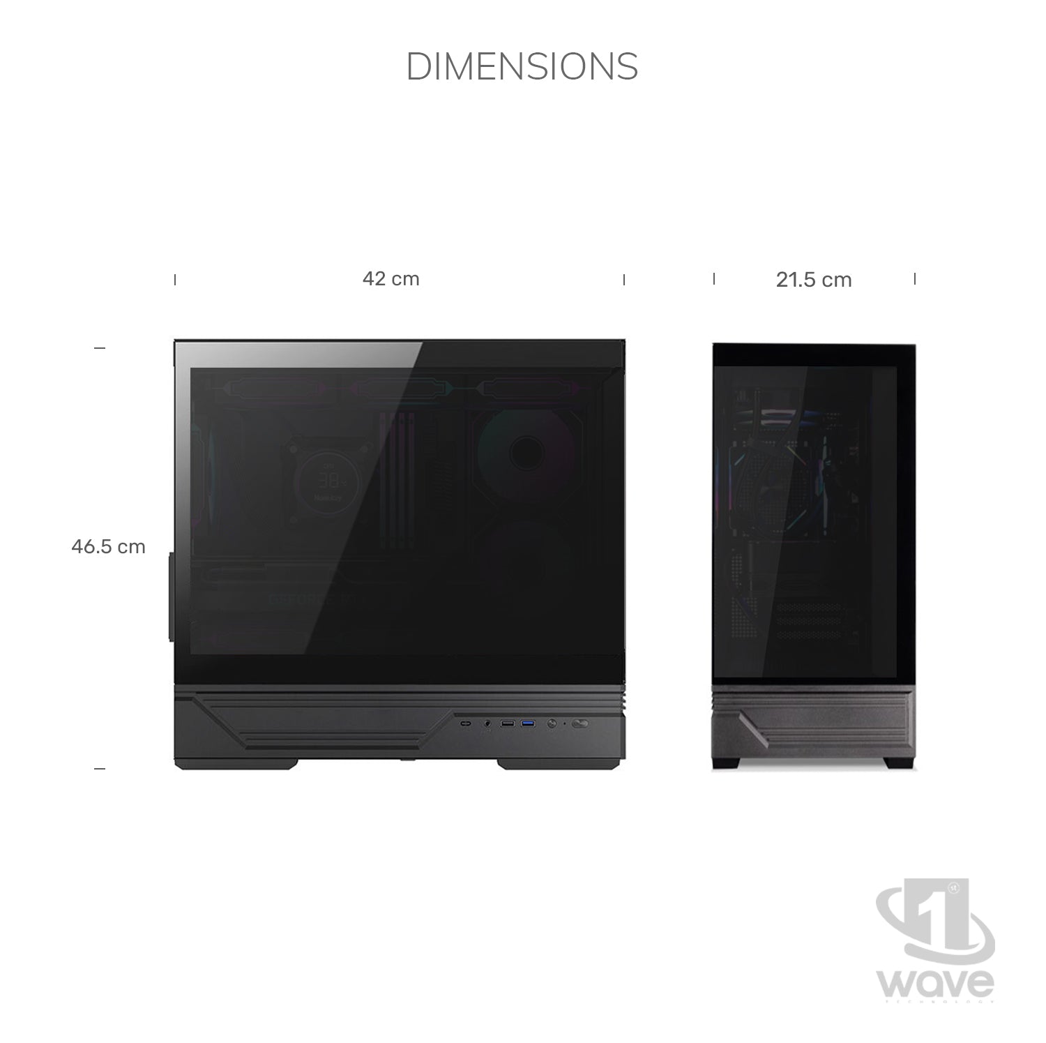 First Wave ShadowStorm Z9 Gaming PC – 13th Gen Intel i9-13900KF, RTX 5070 Ti Graphics, DDR5 RGB RAM, 2TB SSD (1TB NVMe + 1TB SATA), WiFi, ARGB Cooling, Windows 11 Pro, 2Y Warranty