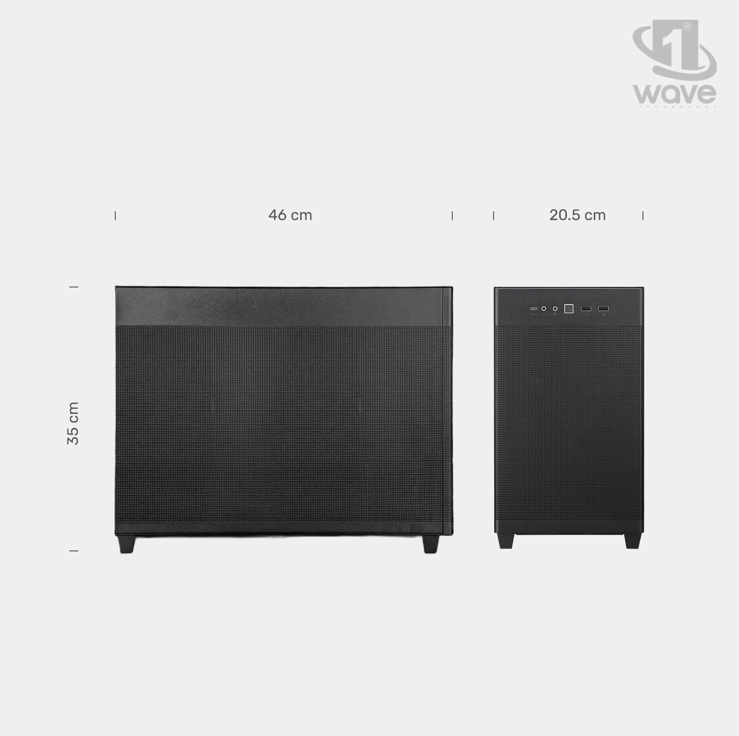 First Wave GridWork Business Desktop PC – Ryzen 7 5700G 8-Core | DDR5 RAM | 1TB NVMe SSD + 1TB SATA SSD | WiFi | Windows 11 Pro | 3–Year Warranty | Include MS Office, Keyboard & Mouse