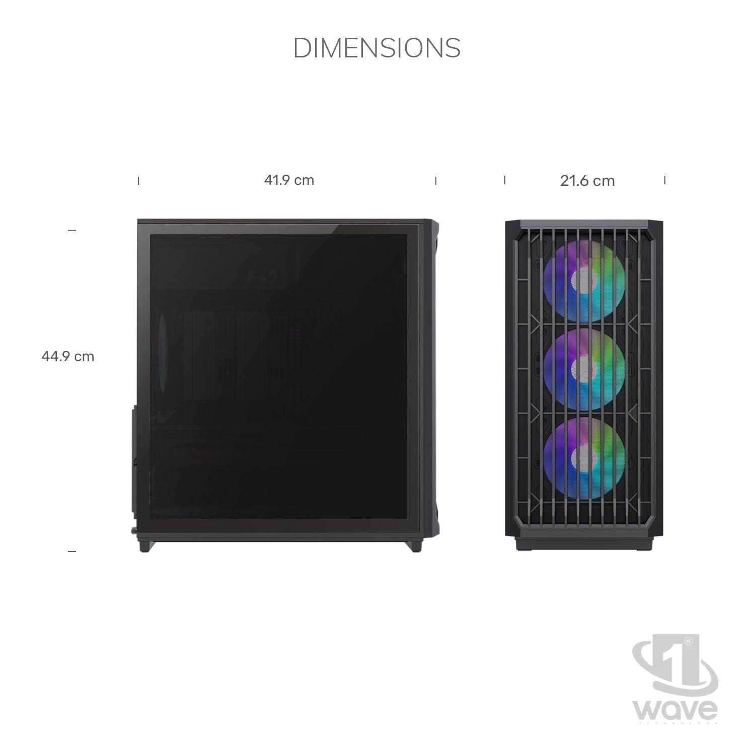 First Wave RenderOne R7 Workstation PC – Content Creation Edition – AMD Ryzen 7 9800X3D, RTX 5070 Graphics, DDR5 RAM, 2TB SSD (1TB NVMe + 1TB SATA), WiFi, Windows 11 Pro, 2 Years Warranty