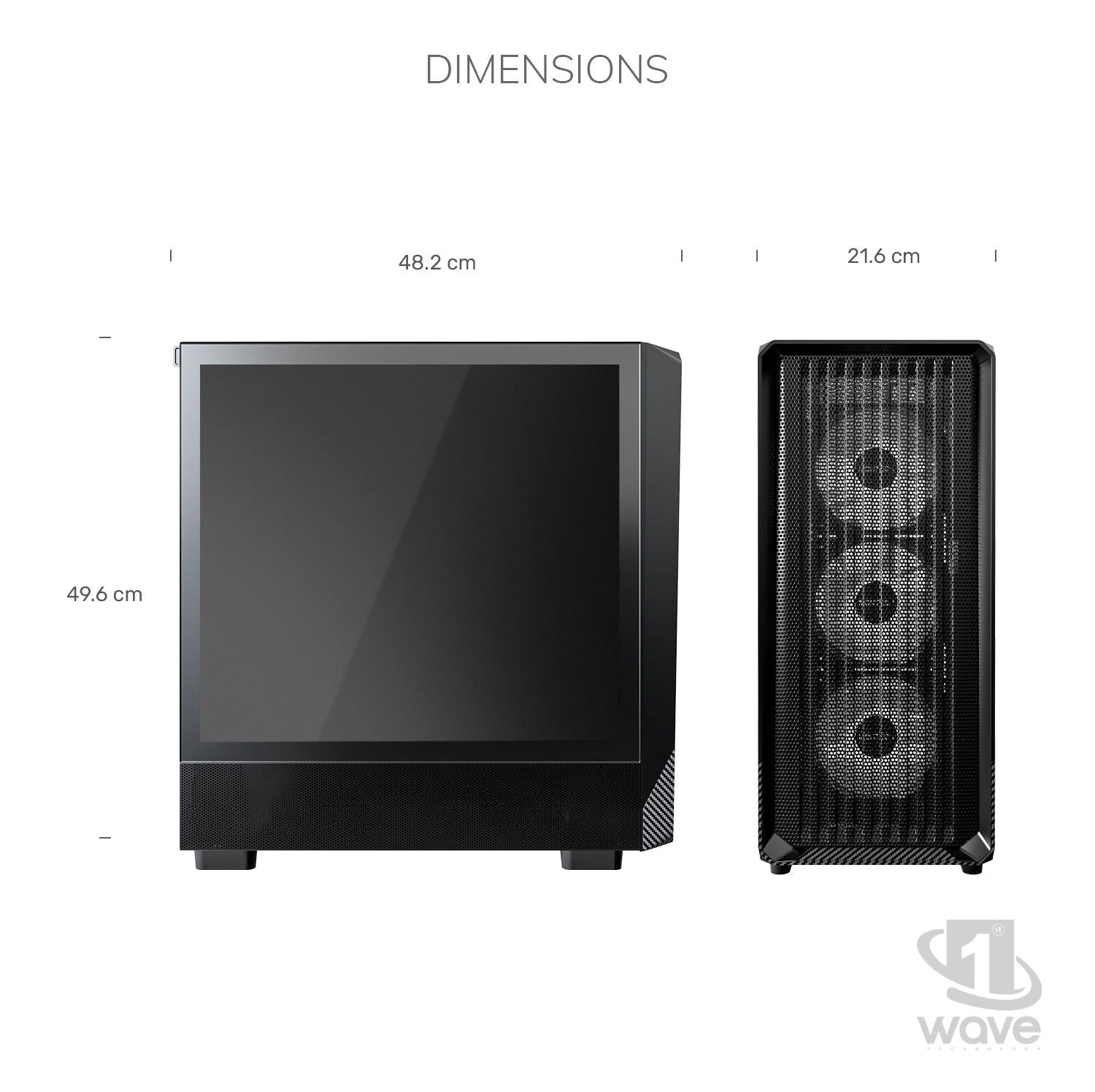 First Wave EchelonX-9 Workstation PC – Rendering Edition – AMD Ryzen 9-9900X, RTX 5070 Ti 16GB Graphics, DDR5 RAM, 2TB SSD (1TB NVMe SSD+1TB SATA), WiFi, Windows 11 Pro, 2Y Warranty