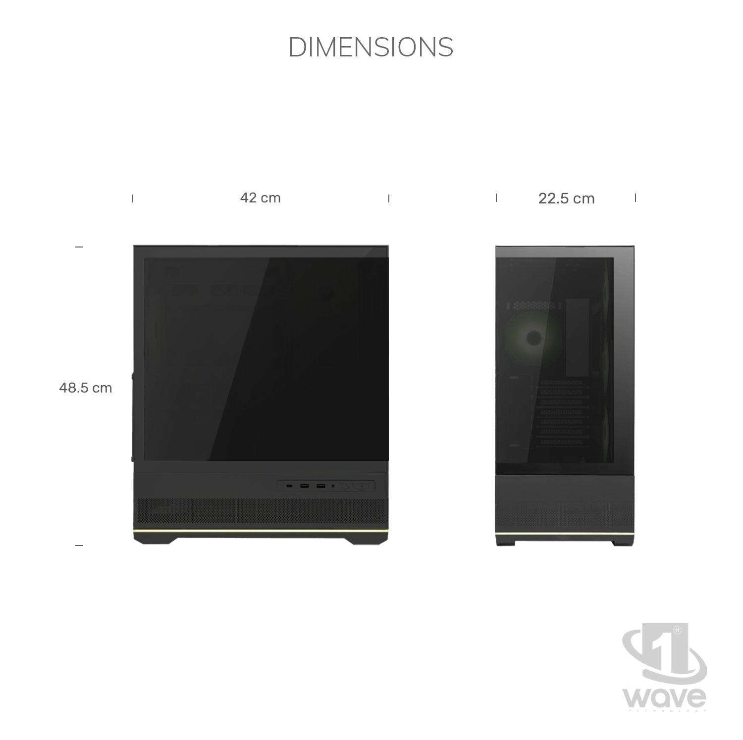 First Wave NightPulse Gaming PC – 14th Gen Intel Core i7-14th Gen, RTX 5060 8GB Graphics, DDR5 RGB RAM, 1TB NVMe SSD, WiFi, ARGB Cooling, Win11 Pro, 2Y Warranty, White – High-Performance Desktop