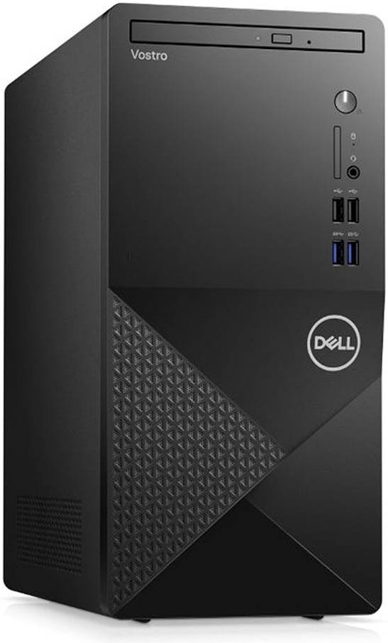 Dell Vostro 3910 Tower Computer, Intel Core i5-12400 2.50GHz Processor, 4 GB DDR4 RAM, 1TB HDD Storage, Intel UHD Graphics 730, Free DOS, Black | N7530VDT3910EMEA01