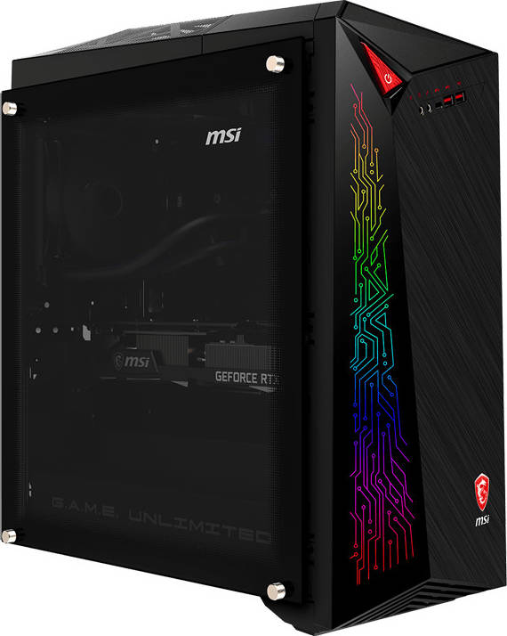 MSI MEG Infinite X 11th Gen Gaming Desktop, Intel Core i9-11900KF, 64GB DDR4 RAM, 2TB SSD + 2TB HDD, RTX 3090 24 GB 3X Graphics, Wifi 6E, Z590 Chipset, 850W ATX, Windows 10 Home, Black |