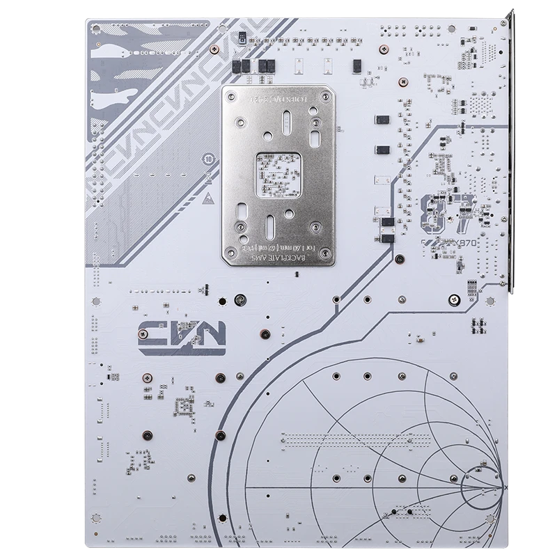 Colorful CVN X870 ARK FROZEN V14 ATX Motherboard – AMD X870, AM5 Socket, DDR5, PCIe 5.0, M.2 Slots, WiFi 6, High-Performance Gaming & Overclocking Board