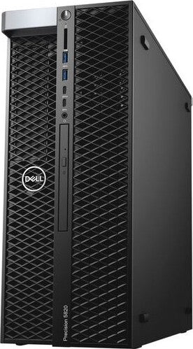 Dell Precision 5820 Tower, Intel Xeon Processor W-2223, 4C 3.6GHz 3.9GHz, Turbo HT 8.25MB 120W, 32GB DDR4 3200MHz, 512GB SSD, 8x DVD, Nvidia Quadro T1000 ,  Windows Server 2019 16C | D-WS-T58208G1T-PS
