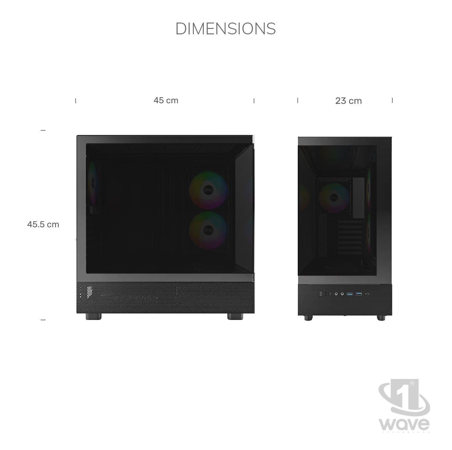 First Wave HoloStream Gaming PC – Intel Core Ultra 7 265KF, RTX 5060 8GB, 16,32,64GB DDR5 6000MHz, 1TB NVMe Gen4 SSD + 1TB SATA SSD, 240mm Liquid Cooler, 750W Modular PSU, Mid-Tower ARGB Gaming Case