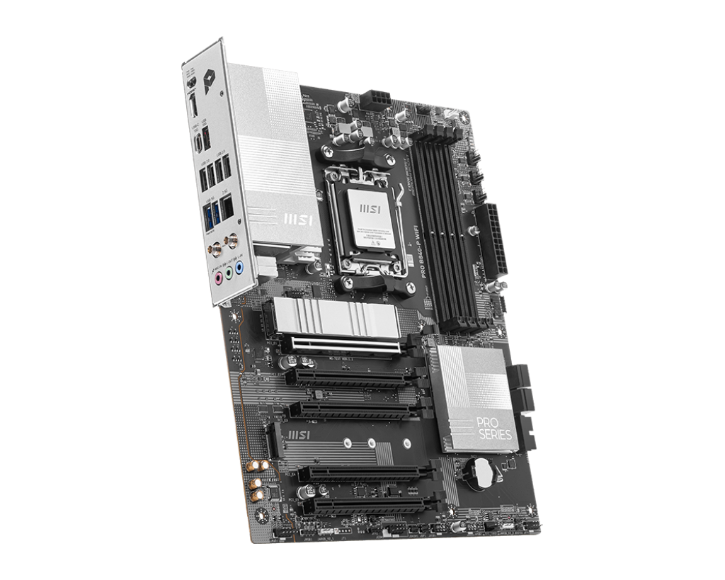 MSI Pro B840-P WiFi Motherboard – AM5 Socket, DDR5, ATX Professional Motherboard with WiFi