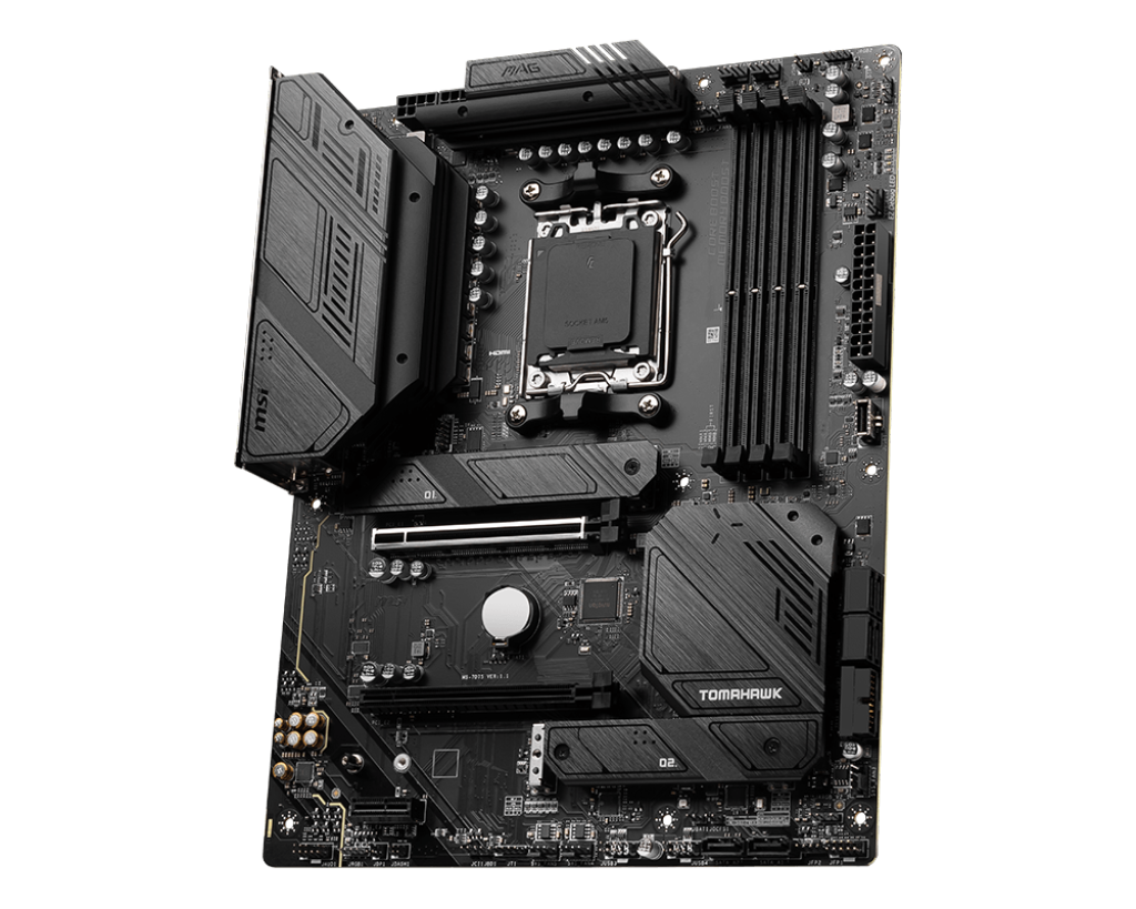 MSI MAG B650 Tomahawk WiFi Motherboard – AM5 Socket, DDR5, ATX Gaming Motherboard with WiFi 6E