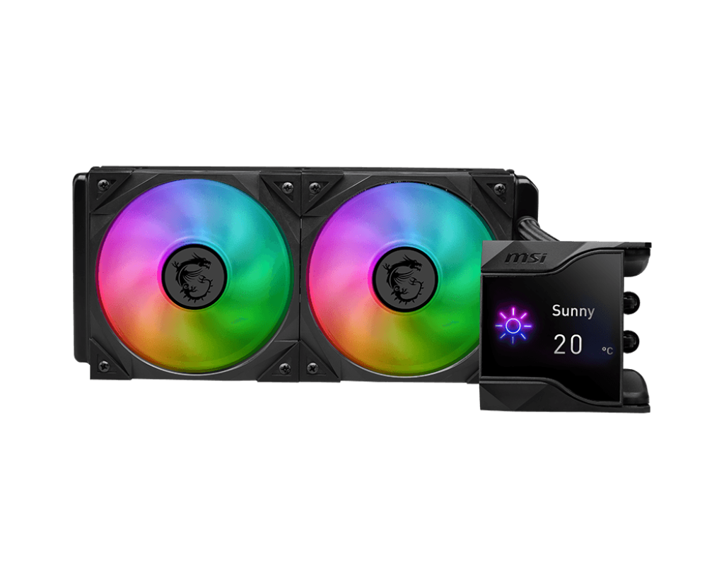MSI MPG Coreliquid D240 CPU Liquid Cooler – ARGB Cooling, 240mm Radiator, High-Performance, Quiet & Stylish Design