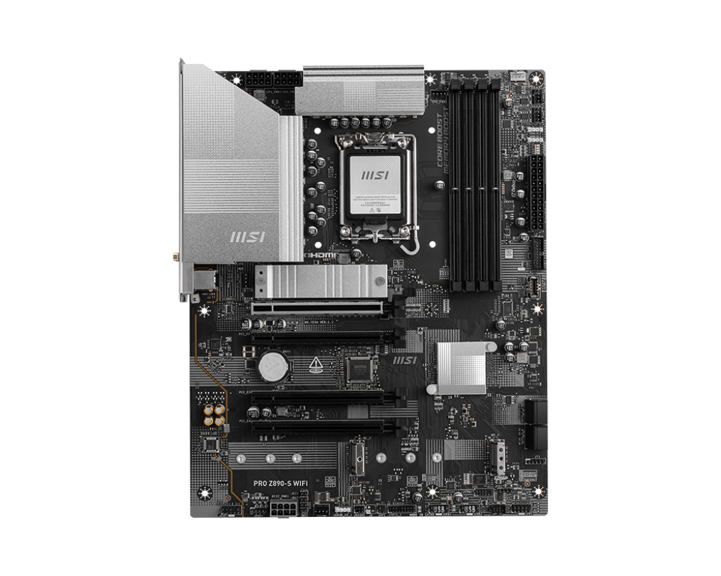 MSI Pro Z890-S WiFi Motherboard – LGA 1700, DDR5, High-Performance ATX Motherboard with WiFi