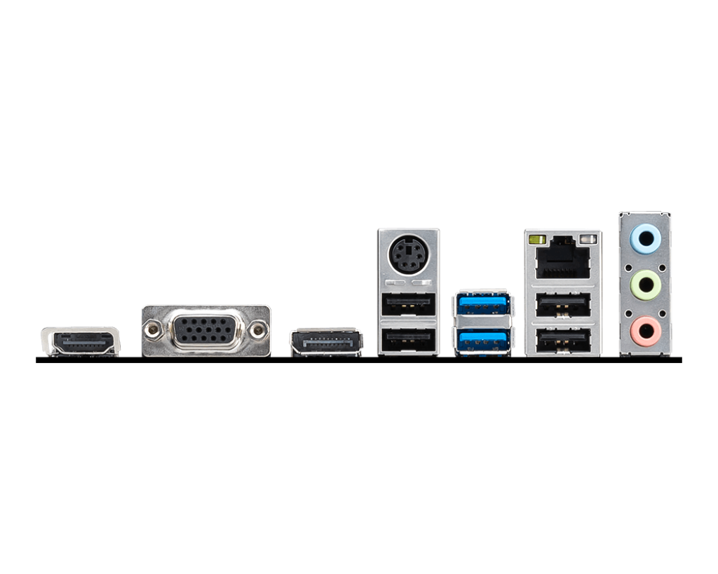 MSI Pro H610M-G DDR4 Motherboard – LGA 1700, MATX, Intel 12th/13th Gen, Reliable Performance for Work & Gaming