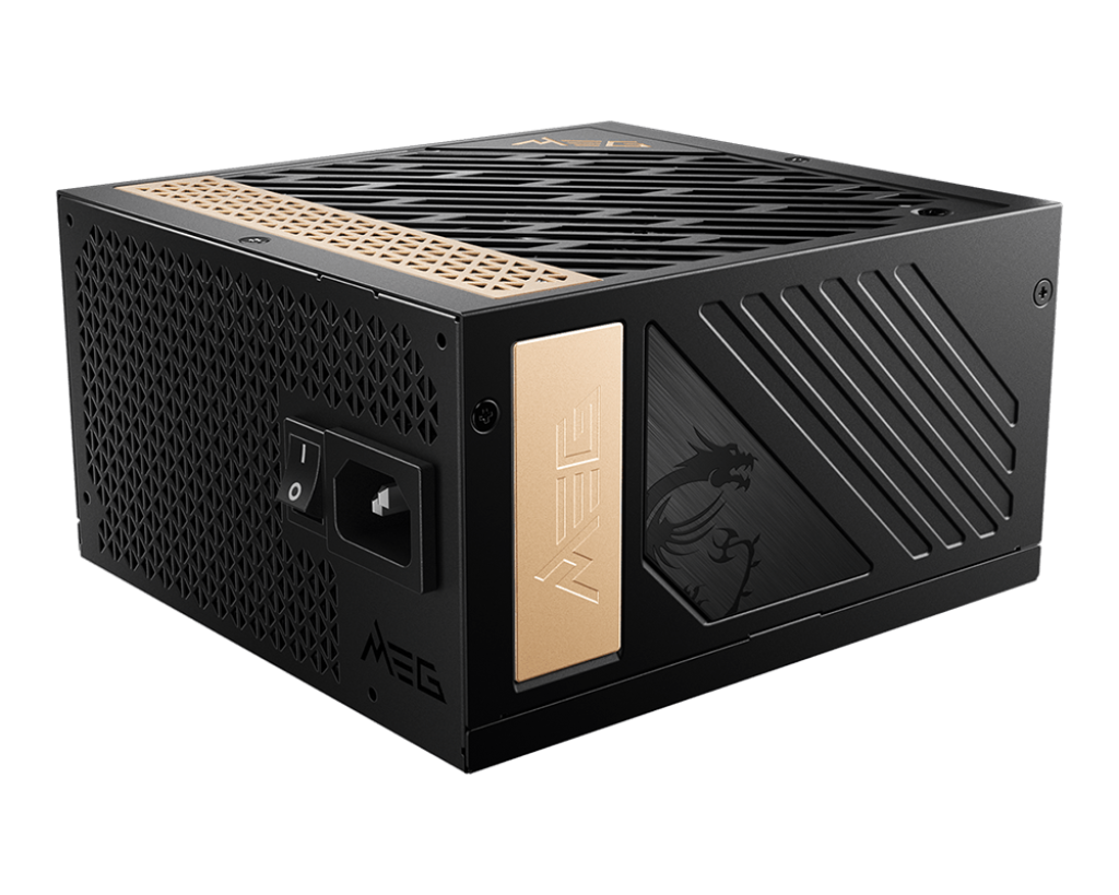 MSI MEG Ai1300P 1300W Modular PSU – PCIe 5.0, 80 Plus Platinum, High-Efficiency Power Supply for Gaming & Workstations