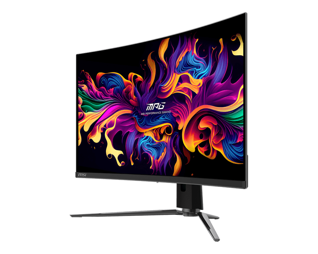 MSI MPG 321CURX QD-OLED 32" Curved Gaming Monitor – 4K UHD, 240Hz Refresh Rate, 0.03ms Response, HDR for Ultra-Fast Gaming