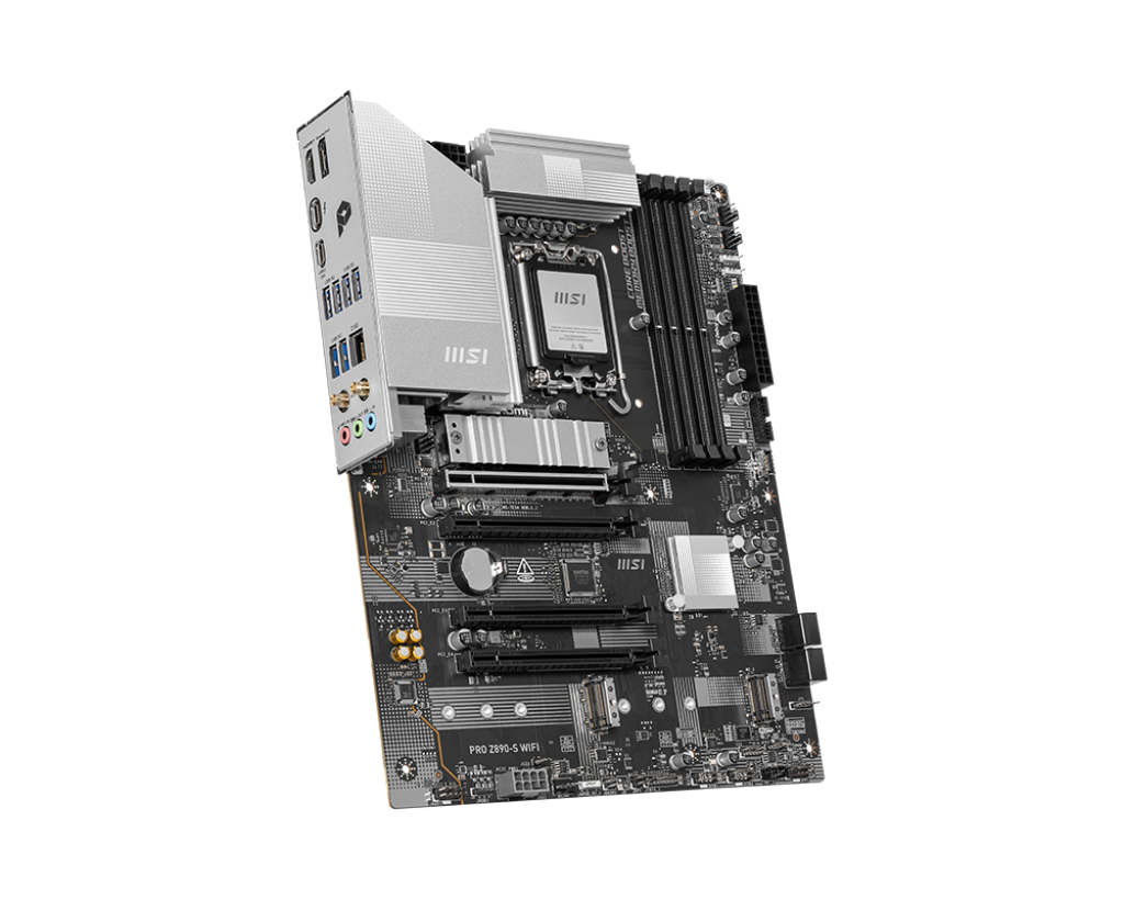 MSI Pro Z890-S WiFi Motherboard – LGA 1700, DDR5, High-Performance ATX Motherboard with WiFi
