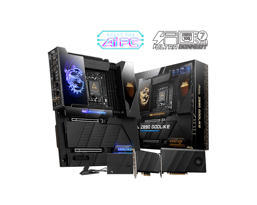 MSI MEG Z890 Godlike Motherboard – Intel Z890, LGA 1851, ATX High-End Gaming & Performance Motherboard
