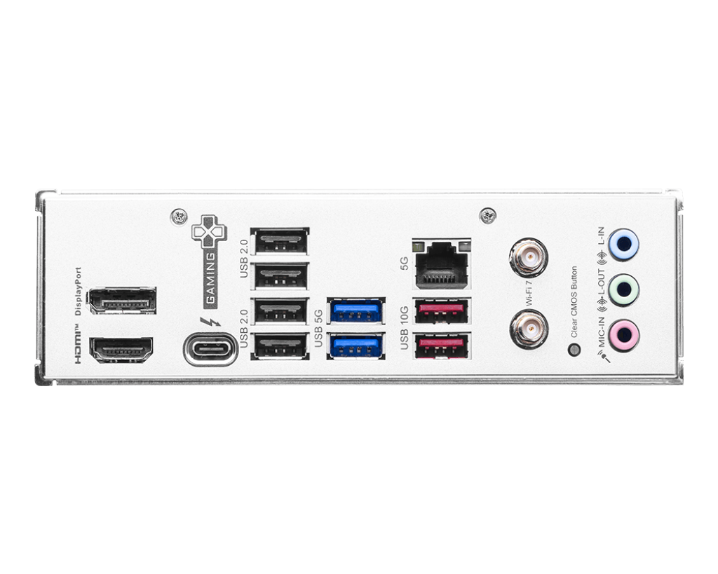 MSI B860 Gaming Plus WiFi Motherboard – LGA 1851, DDR5, High-Performance ATX Motherboard for Gaming & Connectivity