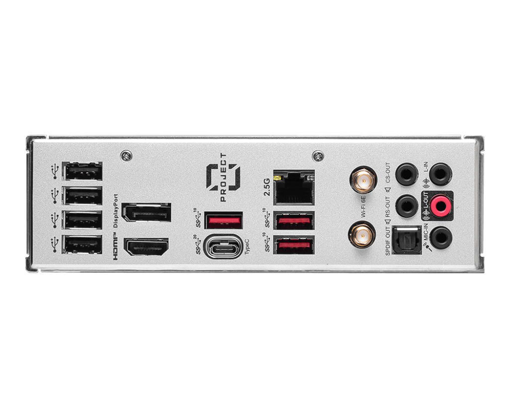 MSI B760M Project Zero Motherboard – LGA 1700, Micro-ATX, High-Performance Motherboard for Gaming & Productivity