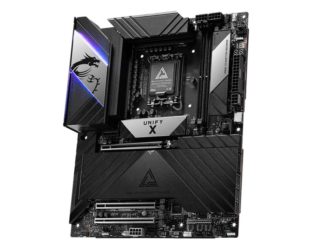 MSI MEG Z890 UNIFY-X Motherboard – LGA 1700, DDR5, High-Performance ATX Motherboard for Gaming & Overclocking