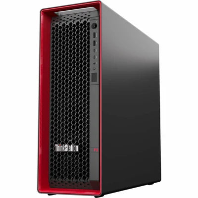 Lenovo ThinkStation P5 TWR (1000W) Intel Xeon W3-2423, 16GB DDR5, 1TB SSD, No Graphics Card, USB Traditional KYB Arabic/English, USB Calliope Mouse, Win11 Pro 64 for Workstations, 3Yr