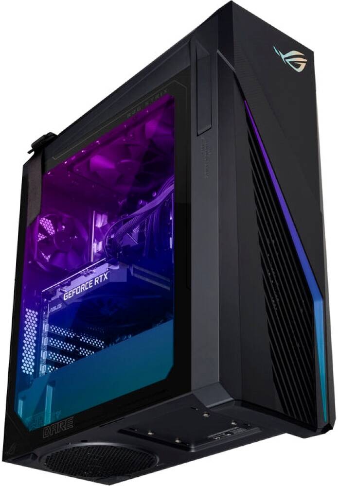 ASUS ROG Strix Tower Gaming Desktop, Intel Core i7-14700F, 32GB DDR5 RAM, 1TB NVMe SSD, GeForce RTX 4070 12GB, Wi-Fi 6E, ASUS USB Wired Mouse & Keyboard, Windows 11 Home | G16CHR-IS776