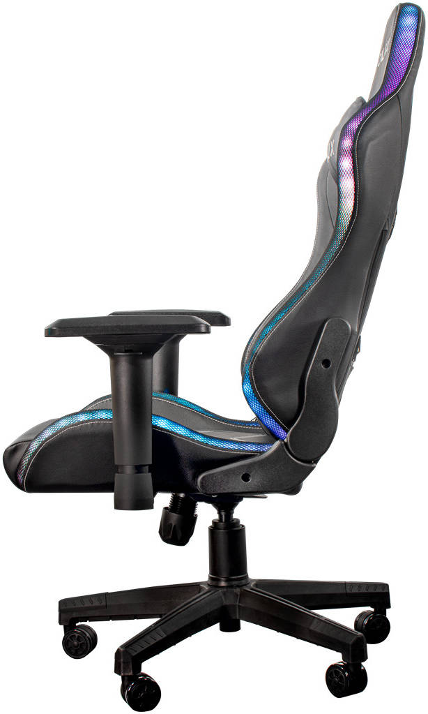 GALAX GC-01S RGB Gaming Chair – Iron Frame, Built-in Adjustable Lumbar Support, 100 mm Class 4 Gas Lift, 90-180° Recline, Max Load 170 kg