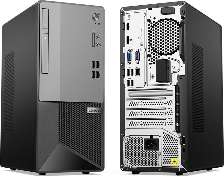 Lenovo V50T TWR Tower PC, 10th Gen Intel Core i5-10400, 8GB DDR4 RAM, 1TB HDD, Integrated Intel Graphics, No OS | 11HD000HAX / 11HD000HUM