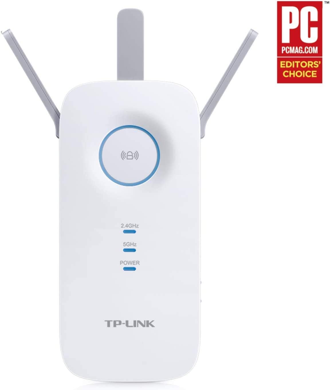 TP-Link AC1750 WiFi Extender (RE450), Up to 1750Mbps - White