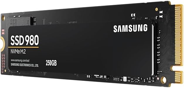 Samsung 980 NVMe M.2 SSD (‎MZ-V8V250BW) - 250GB / 500GB / 1TB / 2TB