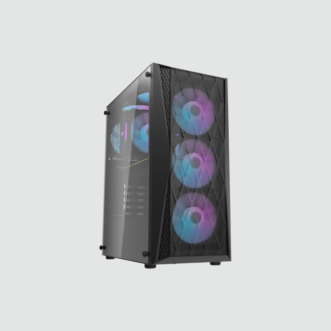 1st WAVE BUDGET Gaming PC Elite E650-13th Gen Intel Core i5, 24GB RAM - 1TB Nvme SSD+1TB HDD, 4GB Graphics, Windows 11Pro (Upgrade) 1+1 Year Warranty