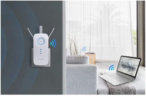 TP-Link AC1750 WiFi Extender (RE450), Up to 1750Mbps - White