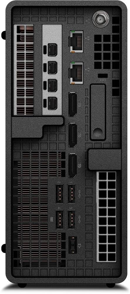 Lenovo ThinkStation P3 Ultra Desktop Workstation, Intel Core i7-13700, 16GB DDR5 RAM, 512GB SSD, Intel UHD Graphics 770, USB ENG-ARB Keyboard & USB Mouse, Win 11 Pro, Black | 30HA000CAX