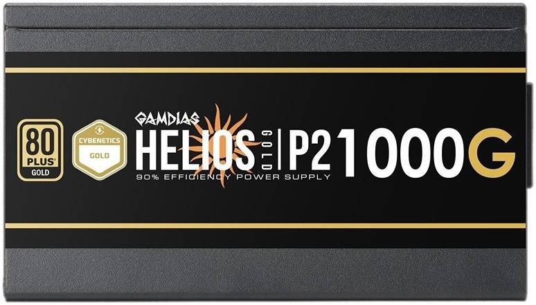 GAMDIAS HELIOS P2-1000 80+ Gold Gen 5 Fully Modular Power Supply – 1000W High-Efficiency PSU
