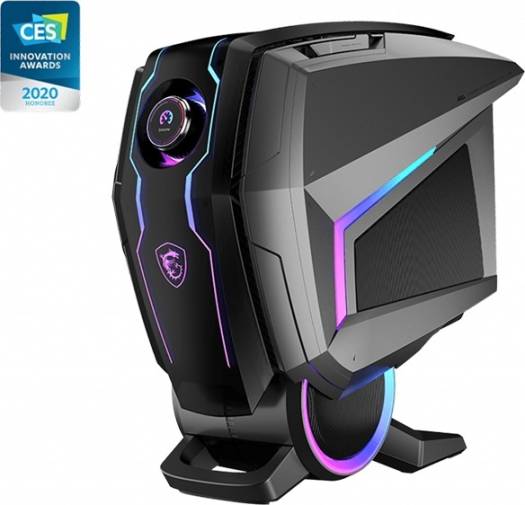 MSI MEG Aegis Ti5 10TD-057AE 10th Gen - Intel Core i9-10900K, 64GB (32G*2) RAM, 3TB HDD + 2TB (1TBx2) SSD, Nvidia® GeForce® RTX 3070, Gaming PC Window 10 Pro - Black | 9S6-B93111-057