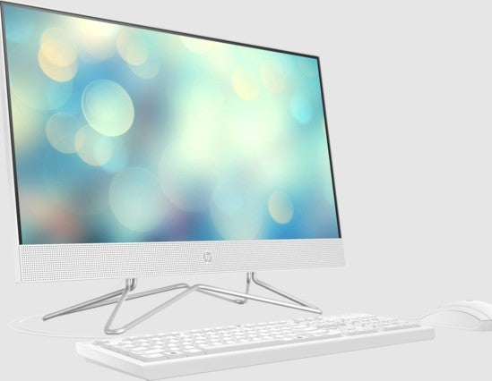 HP AIO 24-DF1059NY 23.8'' FHD LED Touch PC, Intel Core i5-1135G7, Intel Iris Xe Graphics, 4GB RAM DDR4 3200, 1TB HDD 7200RPM, DOS (No OS, White) | 4X5F2EA#B1R