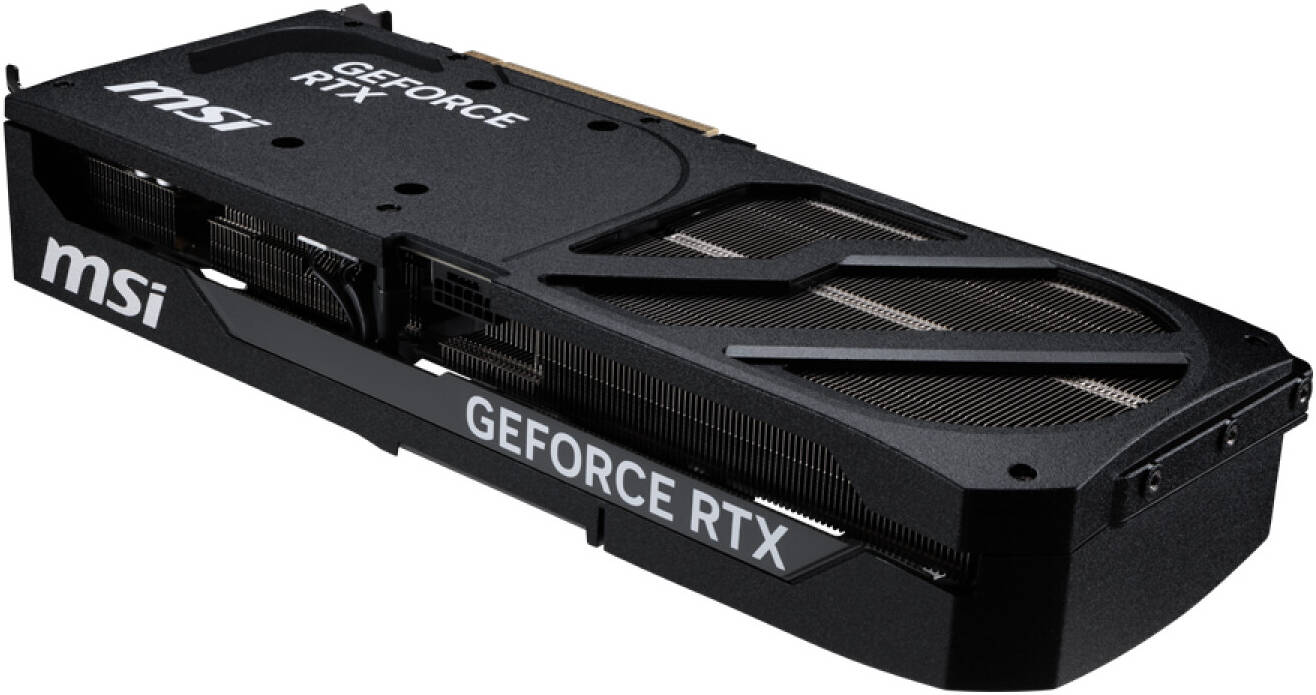 MSI GeForce RTX 5080 16GB SHADOW 3X OC Graphics Card – Triple Fan Cooling, Ray Tracing, DLSS 3.5, Overclocked Performance GPU