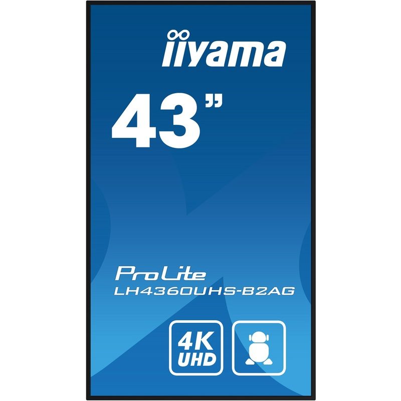 42,5" IIYAMA LH4360UHS-B2AG ProLite 4K