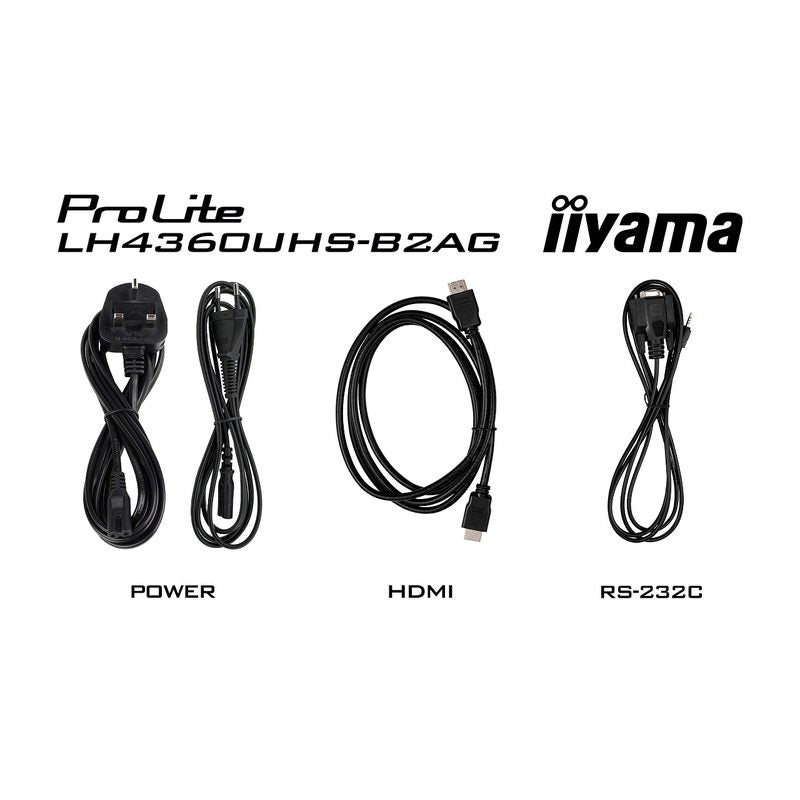 42,5" IIYAMA LH4360UHS-B2AG ProLite 4K