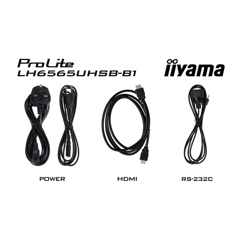 64,5" IIYAMA LH6565UHSB-B1 ProLite 4K