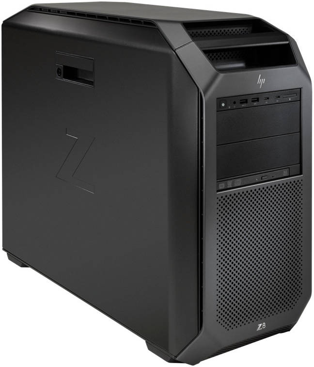 HP Z8 G4 Tower Workstation PC, Intel Xeon Gold 6138 2.00GHz 20-Core Processor, 32GB DDR4 RAM, 2x2TB SATA  3.5" Enterprise HDD, Linux OS, Black | Z8 G4 4T