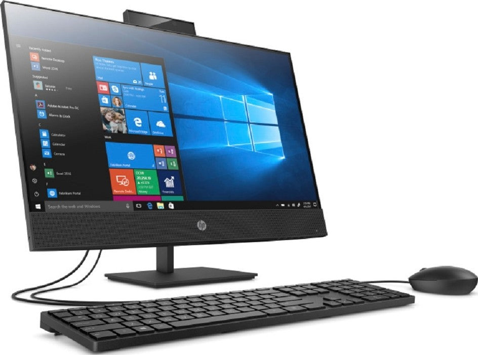 HP Pro One 440 G6 AIO Non-Touch 23.8" FHD Desktop Computer, 10th Gen Intel Core i5-10500T CPU, 8GB DDR4 RAM, 1TB HDD, Intel Iris Xe Graphics, Windows 10 Pro | 1C7C2EA