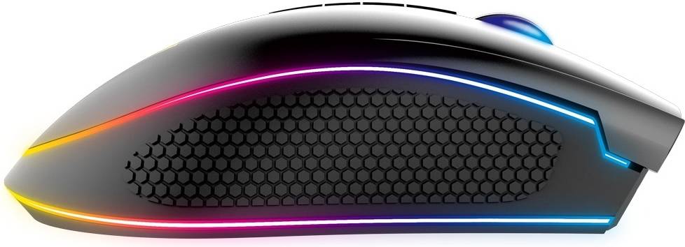 GAMDIAS ZEUS P2 RGB Gaming Mouse – Ergonomic Design, High-Precision Sensor, Customizable DPI, RGB Lighting, Wired for PC & Laptop Gaming