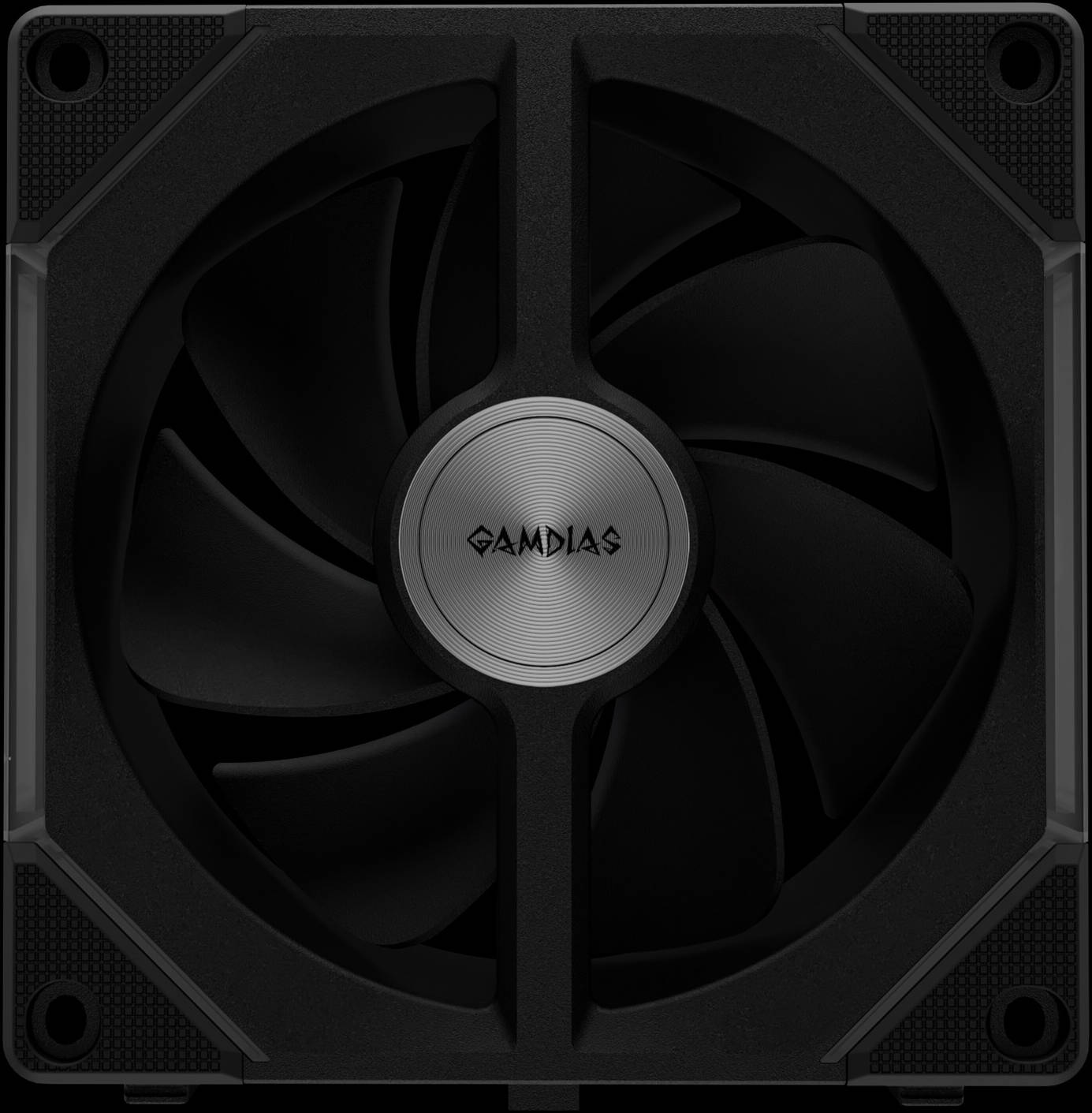 GAMDIAS AEOLUS P2-1203 120mm RGB Cooling Fan – Quiet High Airflow PC Case Fan with RGB Lighting