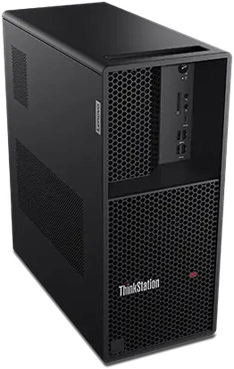 Lenovo ThinkStation P3 Tower Workstation Desktop PC, Intel Core i9-14900K, 16GB RAM, 512GB SSD, Intel UHD Graphics 770, USB ENG-ARAB Traditional K/B & Calliope Mouse, Win11Pro, Black | 30GS00BQAX