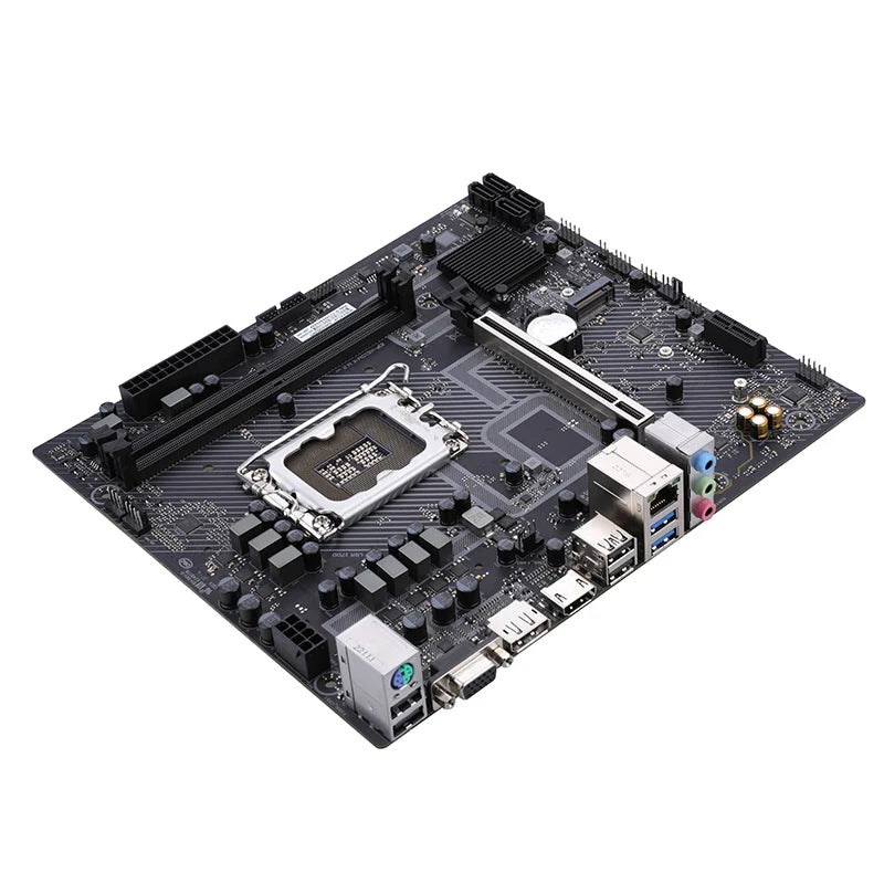 Colorful H610M-D V20 Micro-ATX Motherboard – Intel H610, LGA1700 Socket, DDR4, PCIe 4.0, M.2 Slots, High-Performance Gaming & Productivity Board