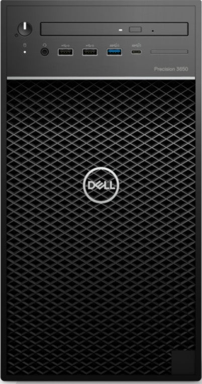 Dell Precision T3650 Tower Workstation, Intel Core i7-11700K,ÿ16GB RAM, 256GB SSD + 1TB 3.5" HDD, NVIDIA Quadro P2000 5GB,  Wired ARB KB & Optical Mouse, Win 10, Black | PCS-T3650-DT-ARB2