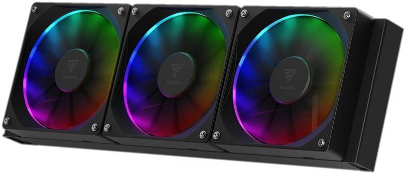 GAMDIAS CHIONE P3-360U RGB AIO Liquid CPU Cooler – 360mm High-Performance Water Cooling System