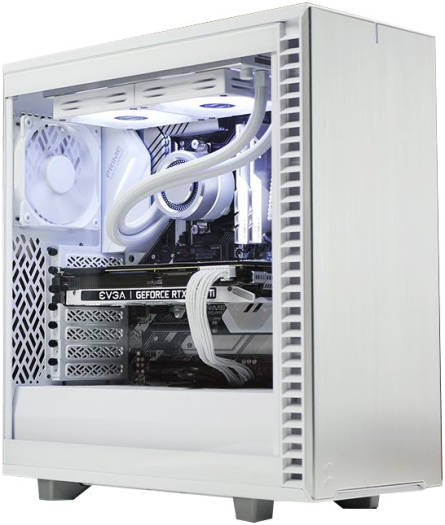 HPC Workstation - Intel Core i7-12700K 12 Cores 20 Threads, NVIDIA RTX A6000 48GB, 64GB RAM DDR5 5200MHz, 2TB SSD Gen 4 + 4TB HDD, 1050W 80 Plus Gold PSU, 360mm Liquid Cooler, Wi-Fi + BT